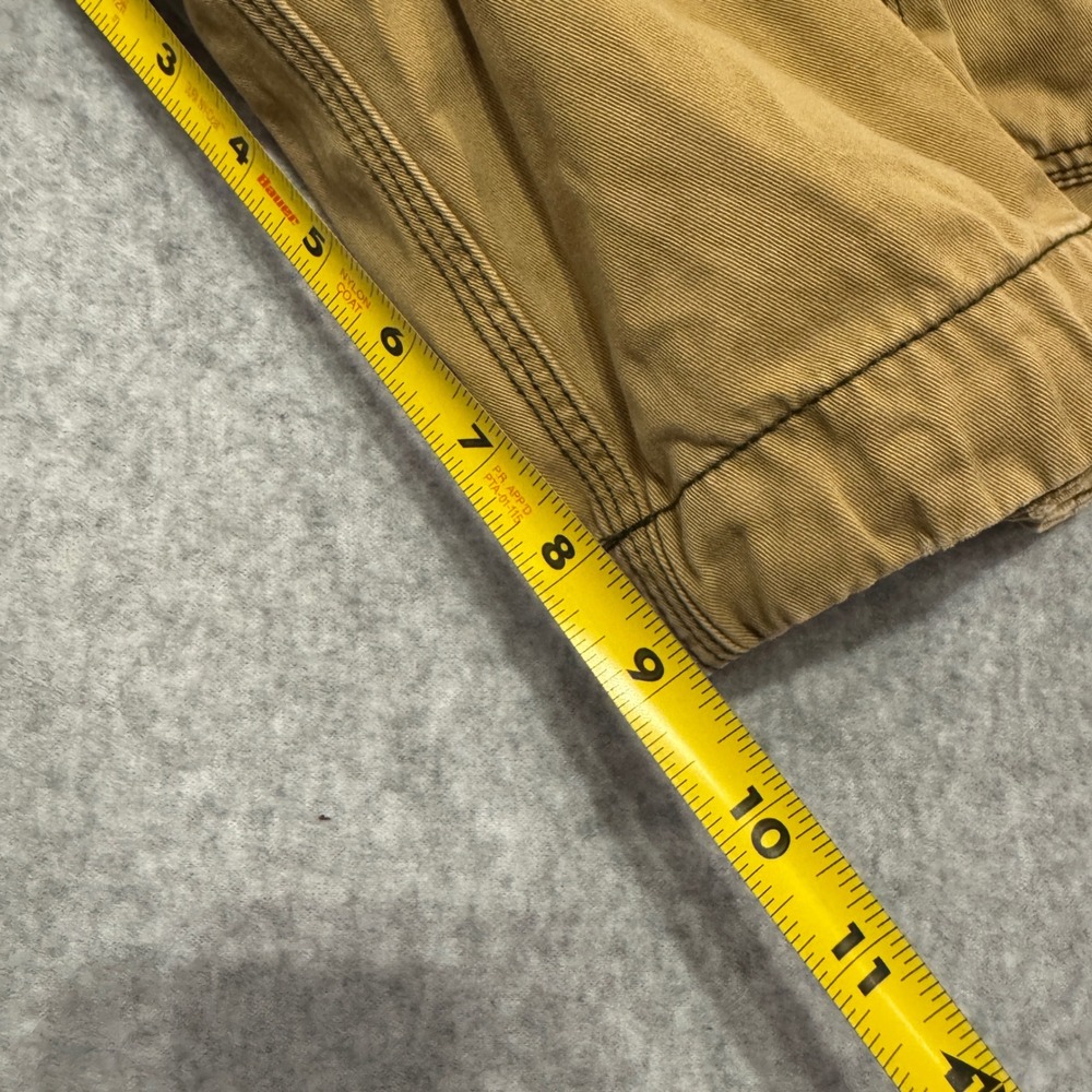 Chor Mens Cargo Shorts 32 Khaki Tan Cotton Twill Multi Pocket Utility Gorpcore - Picture 4 of 9